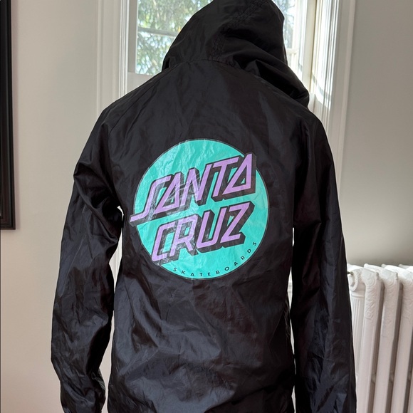 Santa Cruz Skateboards logo windbreaker - Picture 1 of 8